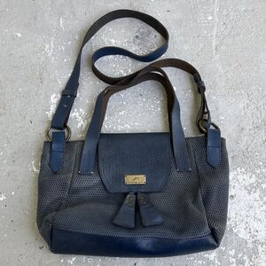 Vintage Velez Blue bag